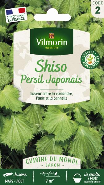 Aromatiques - Shiso Vert - Cuisine du Monde - PACKAGING_RECTO